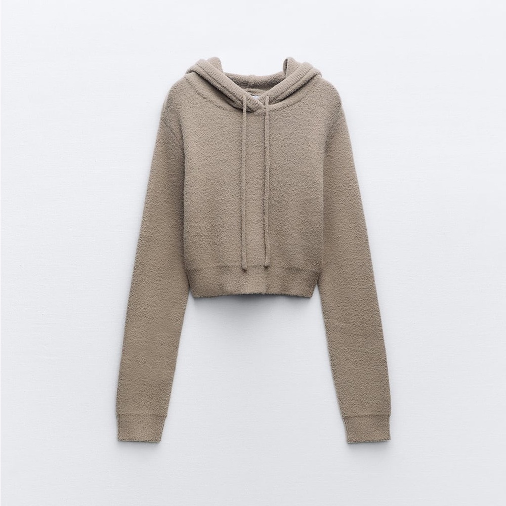 Zara knit cropped sweater